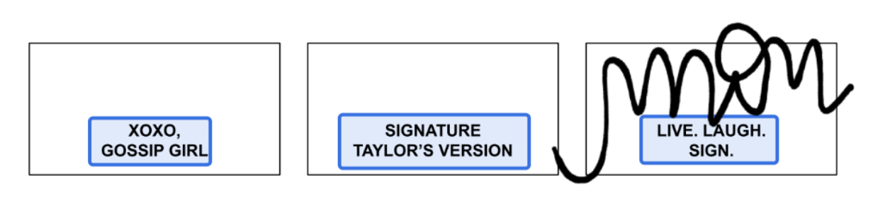 Labeling example